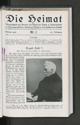 Februar 1930, Nr. 2, 40. Jahrgang