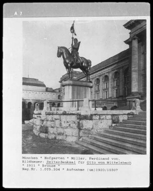 Reiterdenkmal für Otto von Wittelsbach