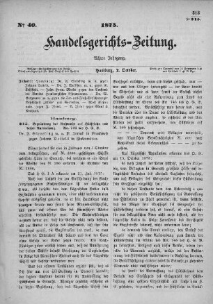 No. 40. 2. Oktober 1875