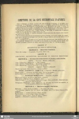 Comptoirs De La Cote Occidentale D'Afrique