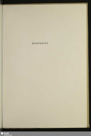 Bildtafeln