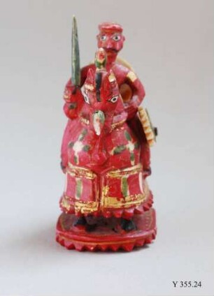 Spielfigur Feldherr aus einem Satz von 26 Spielfiguren
