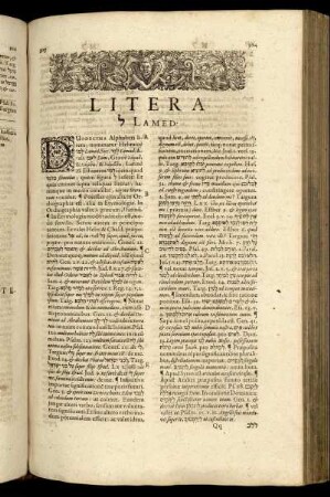 Litera [...] Lamed.