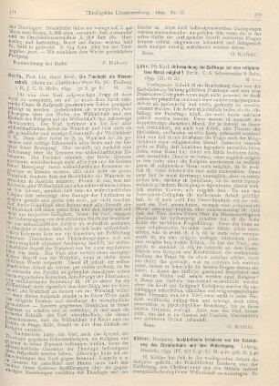 522 [Rezension] Lühr, Karl, Untersuchung der Zeitfrage: Ist eine religionslose Moral möglich?