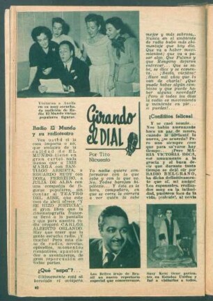 Girando el dial