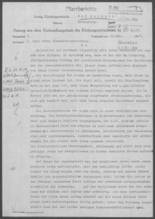 Waldsee-Alttann mit Diaspora: Inspektion 1958