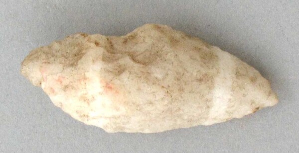 Stone spearhead