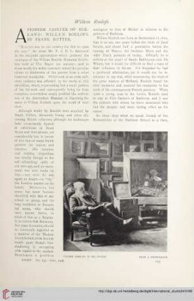 34.1908 = Nr. 135: A pioneer painter of Holland : Willem Roelofs