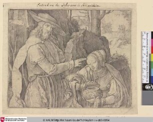 [Noli me tangere; Christ appearing to St Mary Magdalen as a Gradener (Noli me tangere); Joh. 20, 11-18]