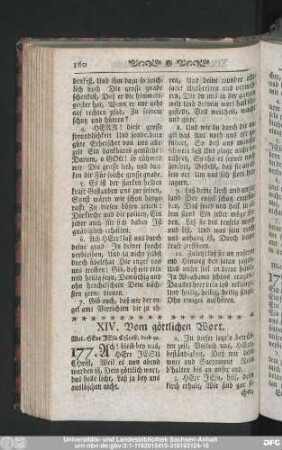 XIV. Vom göttlichen Wort.
