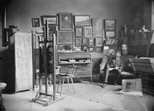 Künstleratelier Fritz Mark, Maler alpiner Genreszenen