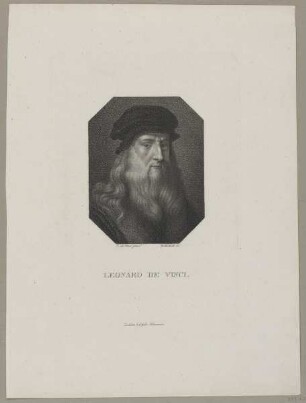 Bildnis des Leonard de Vinci