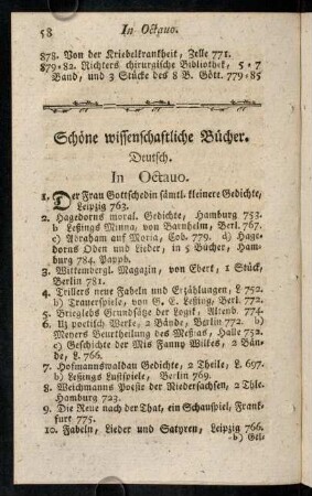 58-92, Schöne wissenschaftliche Bücher.