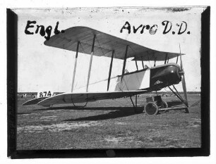 Englischer Doppeldecker Avro