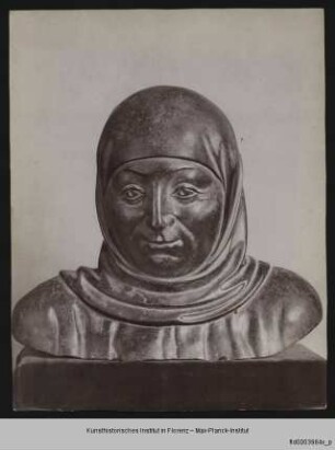 Boccaccio-Büste nach der Marmorbüste von Giovanni Francesco Rustici in Certaldo