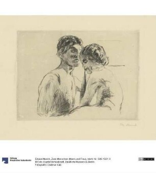 Zwei Menschen (Mann und Frau)