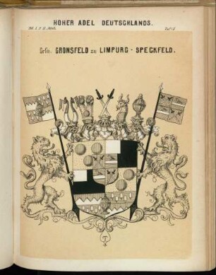 Taf. 18. Grfn. Gronsfeld zu Limpurg-Speckfeld.