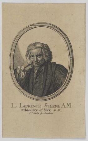 Bildnis des Lasurence Sterne