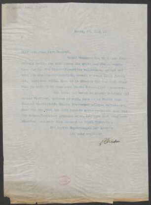 Brief an Hans Dechend : 21.06.1912