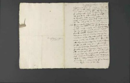 Handschreiben Herzog Christophs von Württemberg an Pfalzgraf Wolfgang bezüglich des Landgrafen Philipp von Hessen sowie Religionsangelegenheiten.