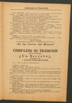 ¡¡Un secreto¡¡