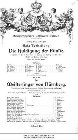 Die Huldigung der Künste