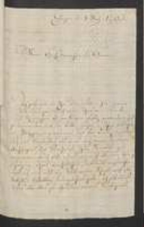 Brief von Ernst Wilhelm Martius an Regensburgische Botanische Gesellschaft