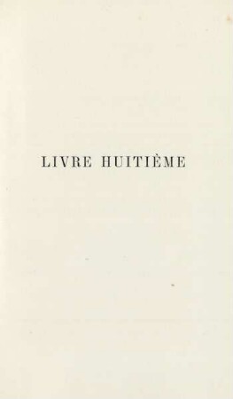 Livre huitième