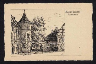3, Bebenhausen, Herrenhaus.