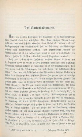 259-268 Das Gartenstadtprojekt