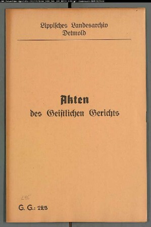 Sophie Magdalene Prager, Tochter 1. Ehe von Bürger Adam Prager in Schwalenberg, und Bernhard Simon Lindemann, Rektor zum Schwalenberg, Sohn von Meister Philipp Lindemann, wegen verweigertem väterlichen Ehekonsens. Nahe Verwandte der Sophie Magdalene Prager waren: 1) Johann Dörgeloh aus Schwalenberg, 2) Henrich Münstermann aus Schwalenberg, 3) Simon Krejemejer (Kreyenmeyer) aus Schwalenberg