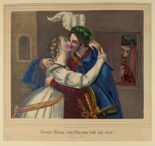 Faust und Gretchen. Bester Mann, von Herzen lieb’ ich dich!