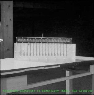 Bauteil eines Mischabsetzers (Mixer-Settler) des Instituts für Heiße Chemie (IHCh)