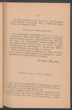 Almanaque meteorológico