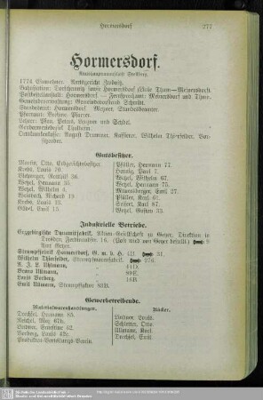 Hormersdorf