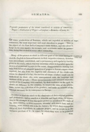 Vegetable productions of the island considered as articles of commerce. Pepper. - ...