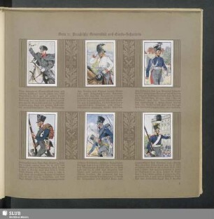 Serie 1: Preußische Generalität und Garde-Infanterie