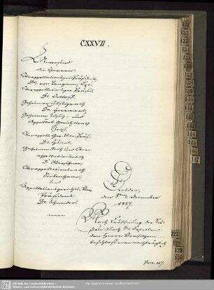 CXXVII., 8. December 1857
