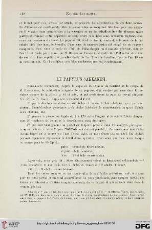 3: Le papyrus Sakkakini