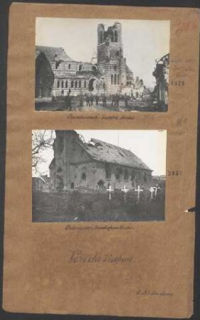 Poelkappelle: Zerschossene Kirche