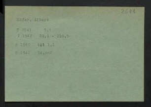 Höfer, Albert