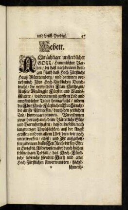 47-49, Gebett.-Kurzer Begriff und Innhalt...