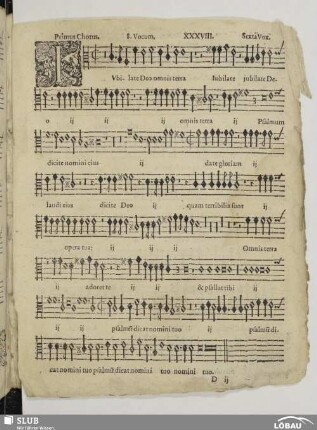 XXXVIII. Jubilate Deo omnis terra