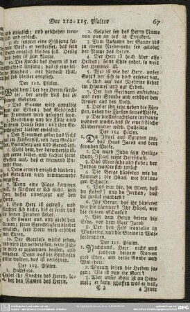 Der 113. Psalm