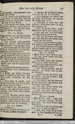 Der 113. Psalm