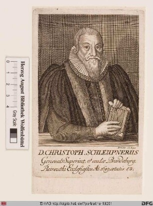 Bildnis Christoph Schleupner