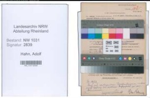 Entnazifizierung Adolf Hahn , geb. 00.00.0000 (Polizeibeamter)