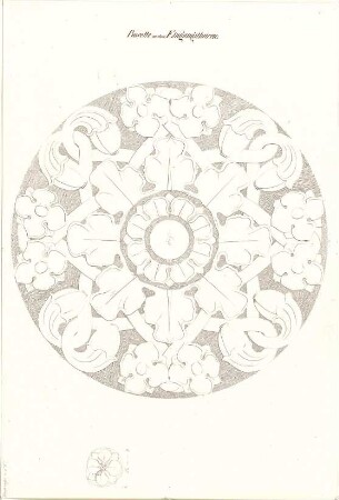 Gärtner, Friedrich von; München, Ludwigstr.; Staatsbibliothek - Rosetten an den Eingangstüren (Ansicht)