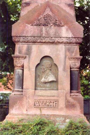 Weerthdenkmal / Weerthplatz. Detmold. Weerthplatz. Papierabzug