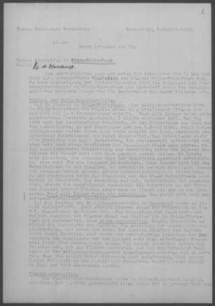 Wälde-Winterbach mit Bavendorf: Visitationsbericht mit Pfarrbericht 1948